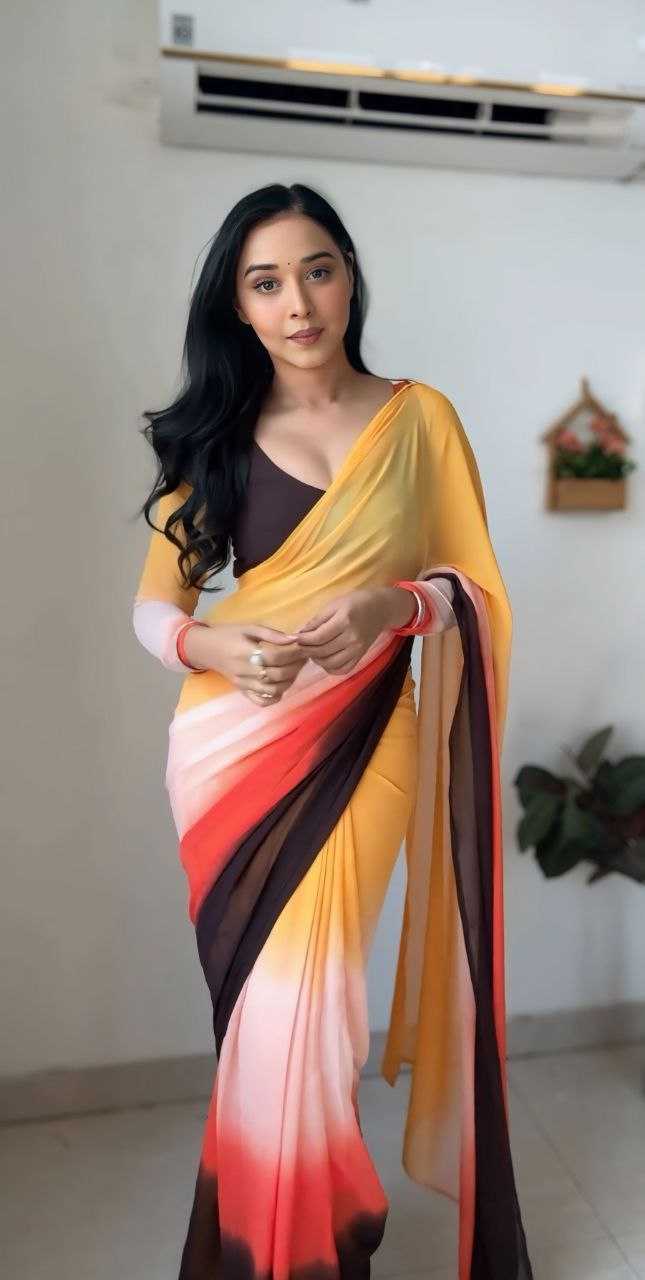 YNF GEORGETTE SRI 302 WHOLESALE SAREES MANUFACTURER